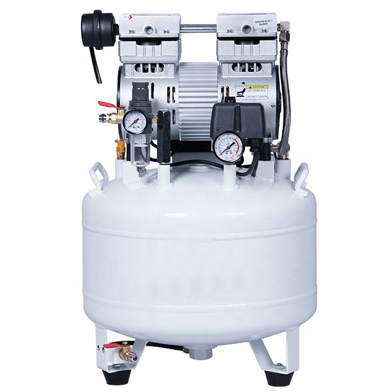 Dental Noiseless Oil Free 40L Air Compressor Combimedi