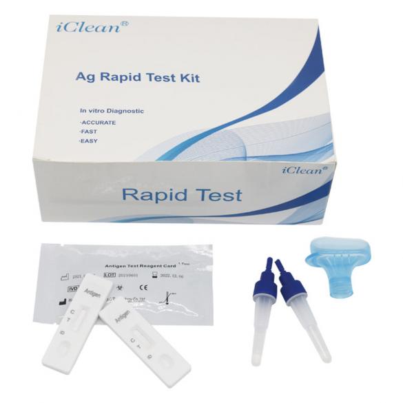 2019-nCoV Ag Rapid Test Kit (25-Pack): Saliva Test