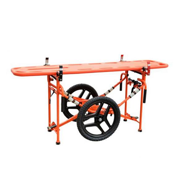 Transshipment Trolley with Folding Stretcher Spine Plate Use