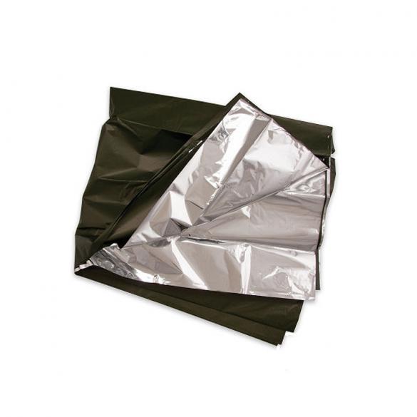 Emergency blanket tool blanket uses army green can be used to military field
