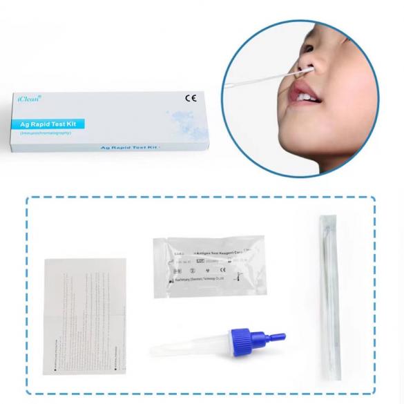 2019-nCoV Ag Rapid Test Kit (1-Pack): Nasal/Oropharyngeal Swab Test