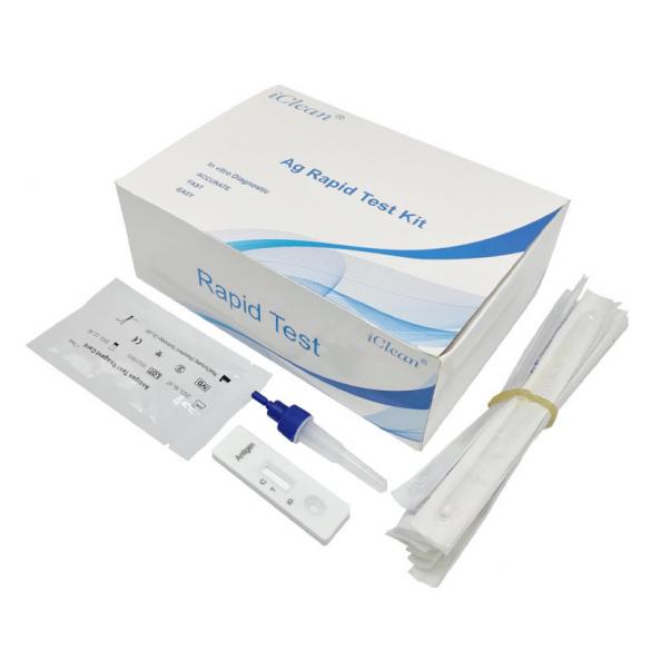 COVID-19 Antigen Rapid Test Kit (25-Pack): Oral/Nasopharyngeal Swab Test