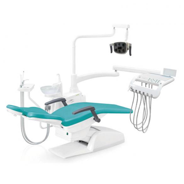 Economic dental unit chair unit with sensor led lamp