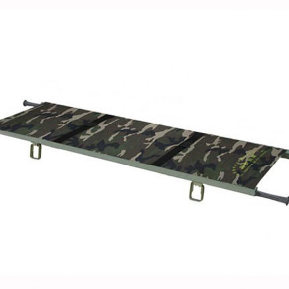 Aluminum stretched canvas stretcher emergency relief for the army