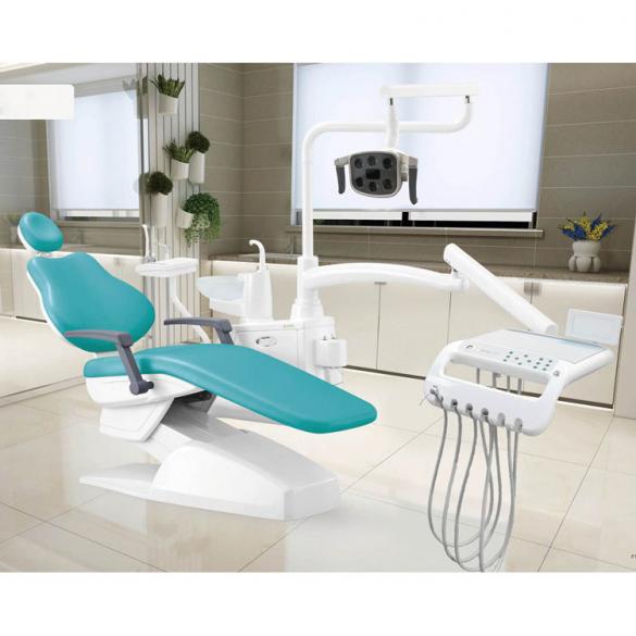 Economic dental unit chair unit with sensor led lamp