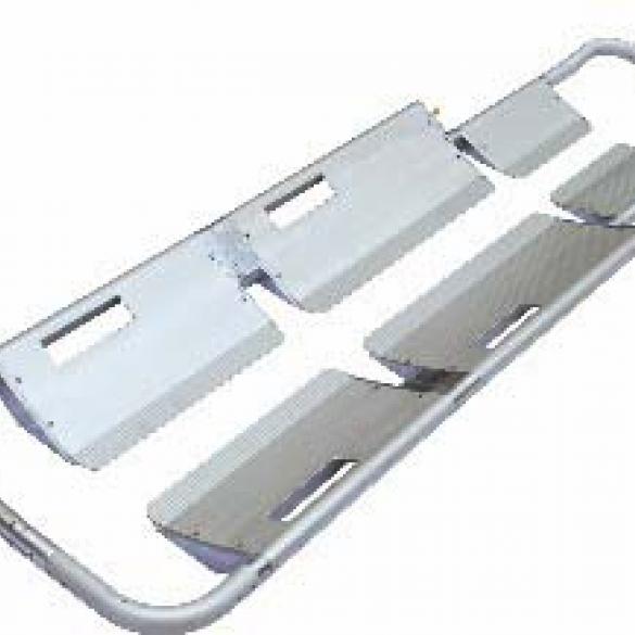 Aluminum tubular Ambulance foldaway scoop stretcher