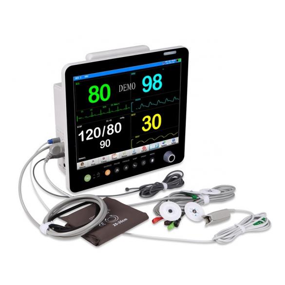 Multi-Parameters ICU Vital Signs Patient Monitor portable patient bedside monitor 