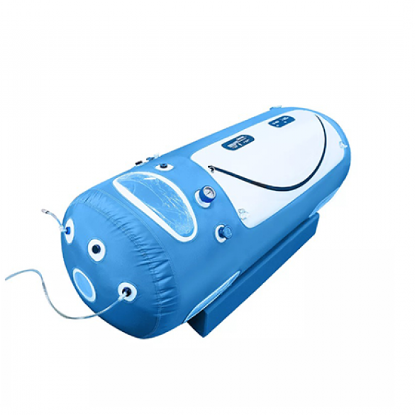 Portable lying hyperbaric chamber oxygen therapy