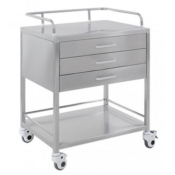 Stainless Steel Medical Trolley CM-SM-015