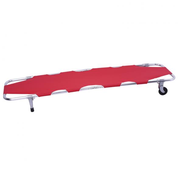 Collapsiable camping emergency portable steel folding stretcher